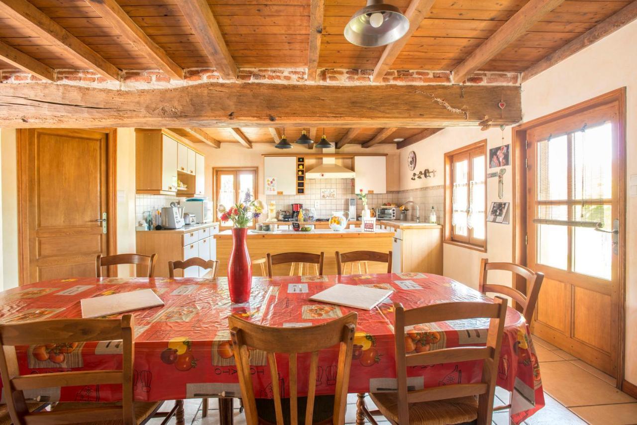 La Maison Du Bonheur Saint-Martin-en-Bresse Exteriér fotografie